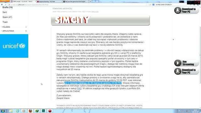 Jak do 25 marca za darmo zdobyć 1 z 8 gier na origin w ramach rekompensaty od EA. смотреть онлайн
