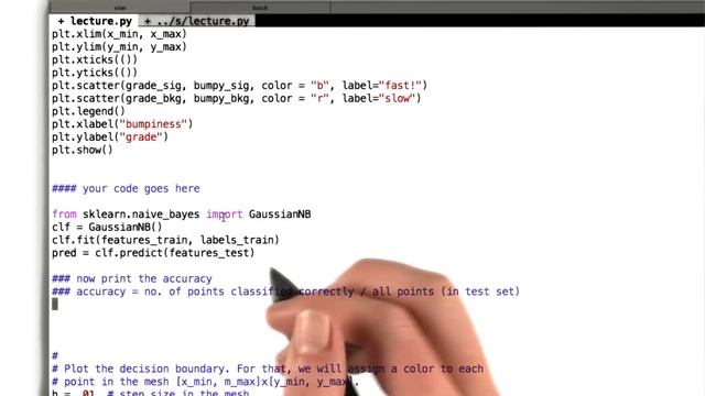 Accuracy of Naive Bayes - Intro to Machine Learning смотреть онлайн