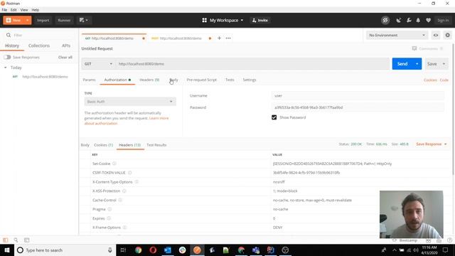 [QUESTION] Why doesn't the first generated CSRF token work in Spring Security? смотреть онлайн