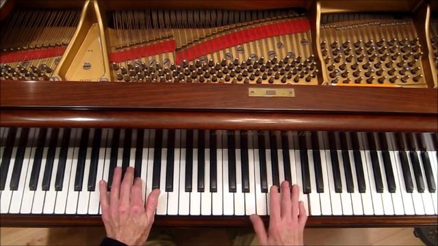 "Blue Moon" Jazz Piano Tutorial, 3 Techniques w/ rhythm (by request) смотреть онлайн