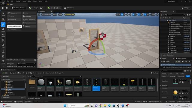 UE5.8. How To Change The Pivot Point Of Meshes смотреть онлайн
