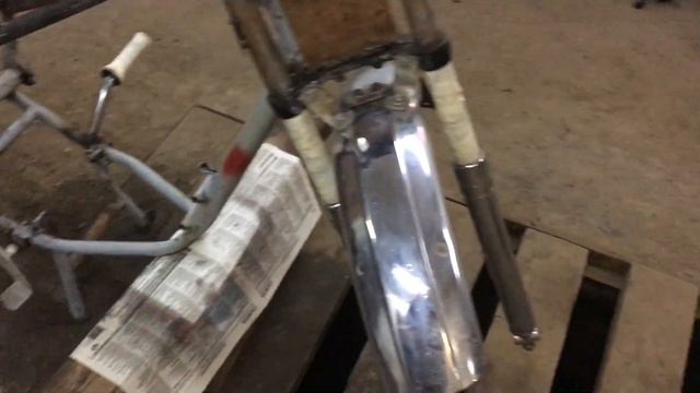 Часть 8 ИЖ Юпитер 5 переделка под кроссовый мотоцикл смотреть онлайн