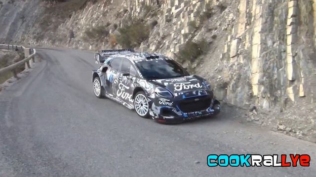 Test Ford Puma Hybrid WRC Breen C смотреть онлайн