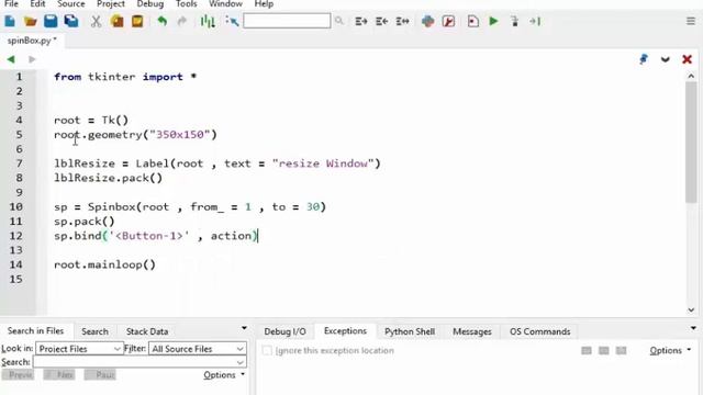 TP GUI Python Tkinter Solution Exercice 11 смотреть онлайн