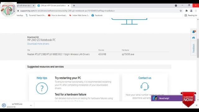 Wifi Driver Install Hp Laptop 240 G5 смотреть онлайн