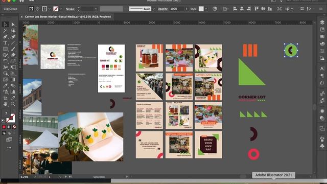 Re-creating Instagram Templates in Canva from Adobe Illustrator Designs смотреть онлайн