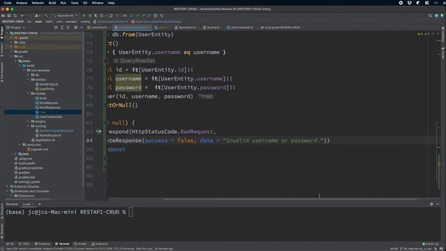 22. Ktor - Login Endpoint смотреть онлайн