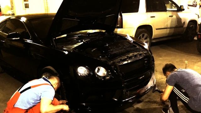 Ламинация Bentley Continental смотреть онлайн