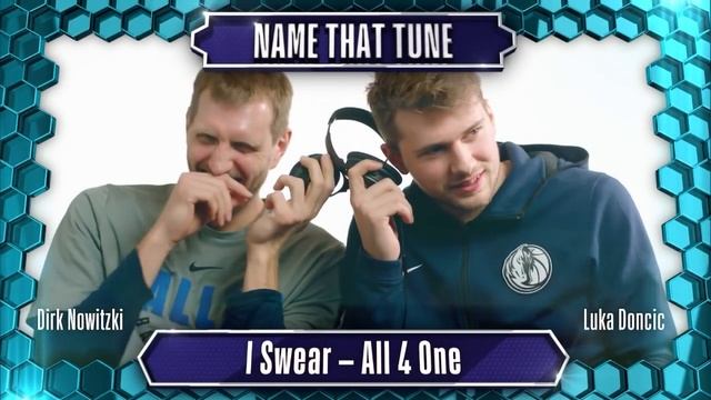 Luka Doncic and Dirk Nowitzki Play a Hilarious Game of 'Name That Tune' смотреть онлайн