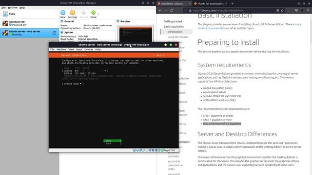 How To Install Ubuntu Server 20.04 in Virtualbox смотреть онлайн