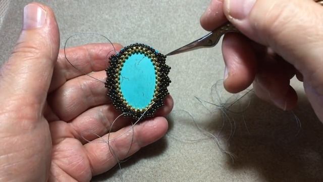 Колье "Бирюза". Часть 1. смотреть онлайн