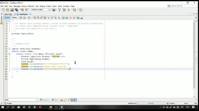 Tutorial netbeans java menggunakan tipe data string dan long смотреть онлайн