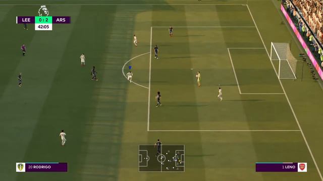 Лидс Юнайтед-Арсенал(20-й тур АПЛ) смотреть онлайн