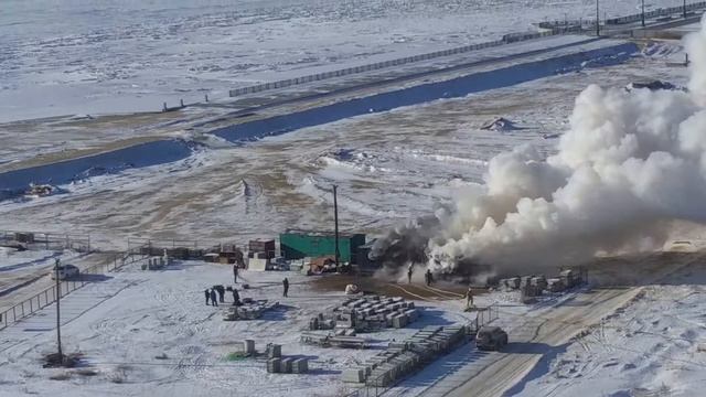 Пожар на набережной. Благовещенск. смотреть онлайн