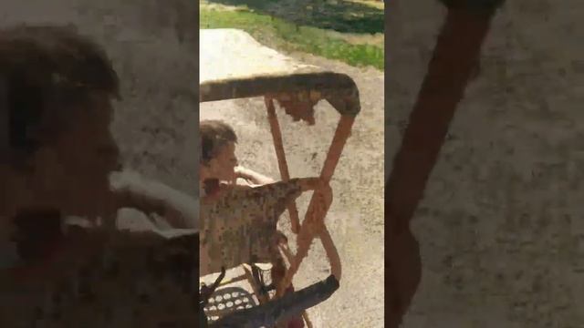 Самодельная велорикша, катаю всю семью) смотреть онлайн