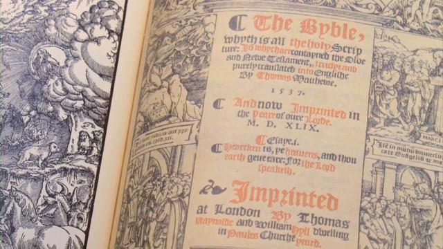 1549 Matthew-Tyndale Bible Facsimile Reproduction смотреть онлайн