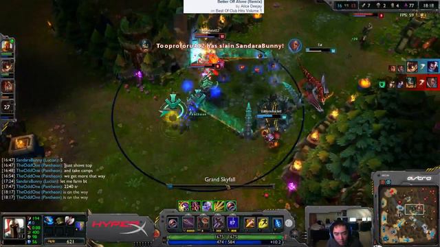 TSM TheOddOne - Pantheon Jungle [Diamond 1 Ranked Solo Queue]