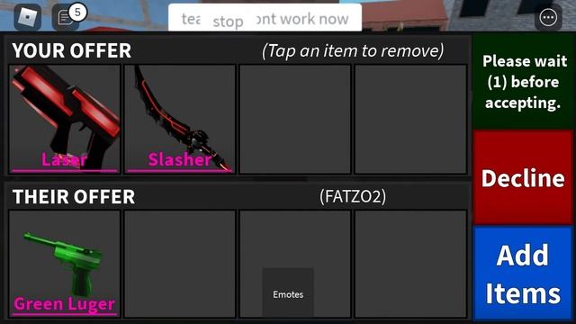 Trading Slasher Set for GREEN LUGER!!! смотреть онлайн