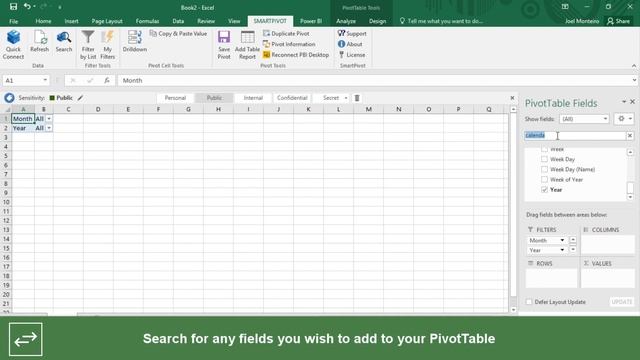 Connect OLAP cubes and Power BI to Excel смотреть онлайн