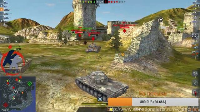 WoT Blitz!!!  K&K!!! Игра на статку с  
