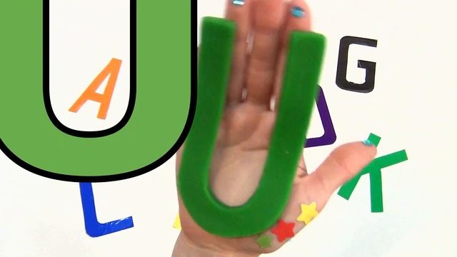 Учим цвета и Алфавит Буква U на Английском из Play Doh с Elmo Learn colors and Letter U in English смотреть онлайн