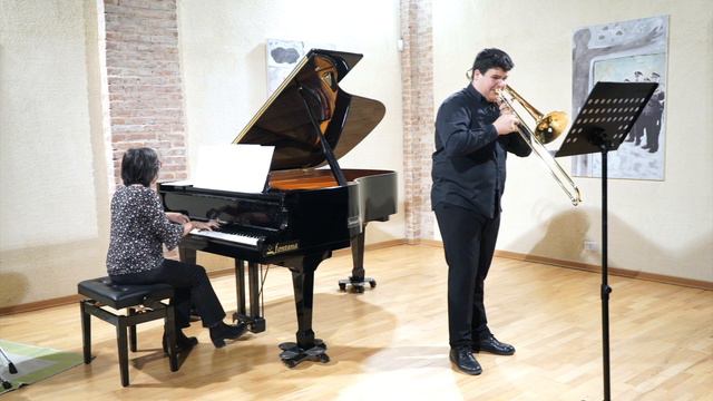 Sonata in F minor (G.P. Teleman) - Trombone & Piano смотреть онлайн