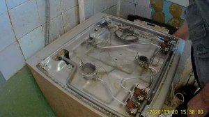 Ariston варочная газовая панель ремонт газ контроля. Видеозапись ремонта. 20 03 2020