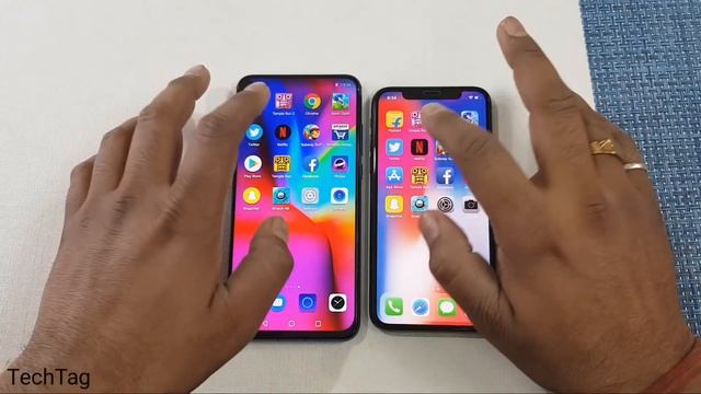 Honor View 20 vs iPhone X Speed Test | Which is Faster ! смотреть онлайн