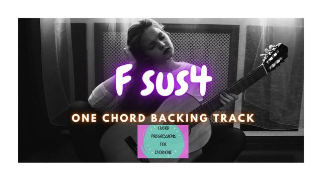 F sus4 - ONE CHORD JAM PIANO BACKING TRACK смотреть онлайн