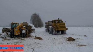 Работа тракторов в хозяйстве. Часть 2