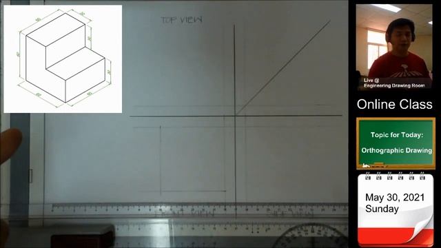 Orthographic Drawing - 3rd Angle Projection смотреть онлайн