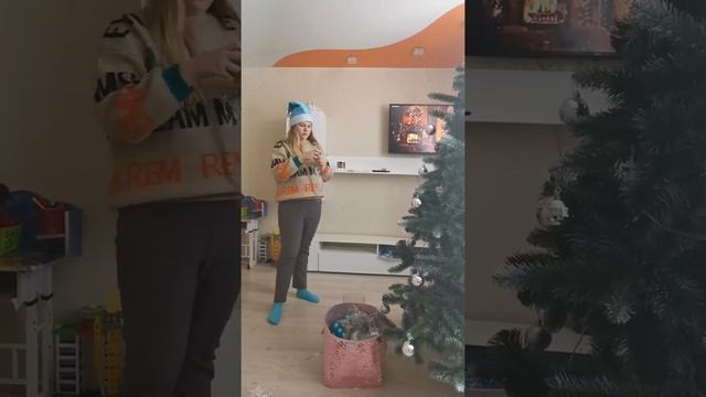 украшение комнаты на новый год❤️? смотреть онлайн