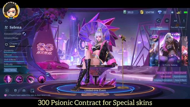 PSIONIC ORACLE EVENT GUIDE! GET GUINEVERE LIMITED-TIME LEGEND SKIN AND S.T.U.N. SKINS! MLBB смотреть онлайн