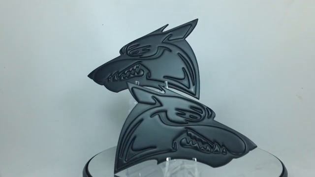 Coyote Growler Fender Badges - Matte Black смотреть онлайн