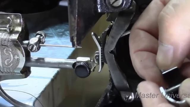 Швейная машина Подольская. Обрыв верхней нити в швейной машинке.Ч.1.Видео №72. смотреть онлайн