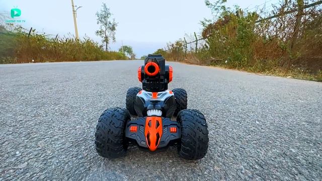 RC Spider Shooter Vs Fastest Multi Function Tank Unboxing & Fight - Chatpat toy tv смотреть онлайн