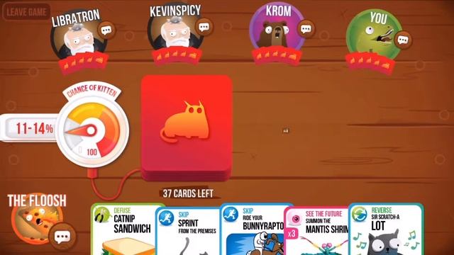 NEW STREAKING KITTENS EXPANSION PACK!!! | The Floosh In Other Games | Exploding Kittens App смотреть онлайн