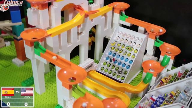 Carrera de Canicas - Campeonato del Mundo - QUADRILLA Marble Run смотреть онлайн
