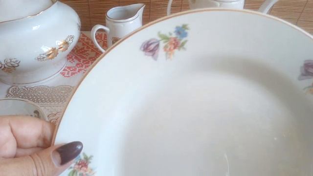 ТАРЕЛКИ ФАБРИКИ ЗИК Конаково. ПОСУДА С БЛОШИНОГО РЫНКА. смотреть онлайн