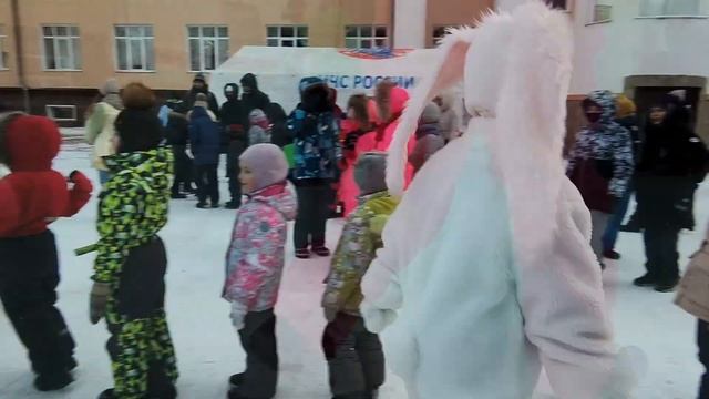 Новогодняя ёлка для детей личного состава института - 2021 год смотреть онлайн
