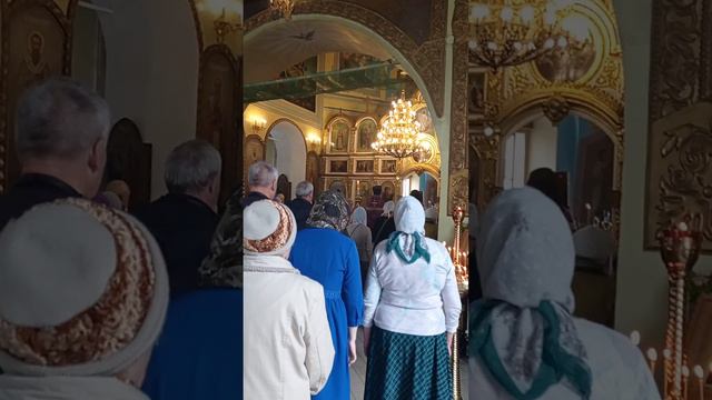 13 апреля 2023г Чистый четверг. Исповедь, Литургия, Причастие🙏 смотреть онлайн