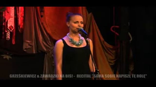 Agata Grześkiewicz w Piwnicy pod Baranami "Gałązka wiśni" z recitalu "Sama sobie napiszę tę rolę" смотреть онлайн