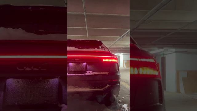 Audi RSQ8, cold start valves open and unplugged смотреть онлайн