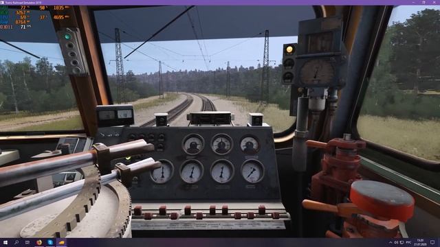 Trainz 19, тест нового скрипта ВЛ10 1177. смотреть онлайн