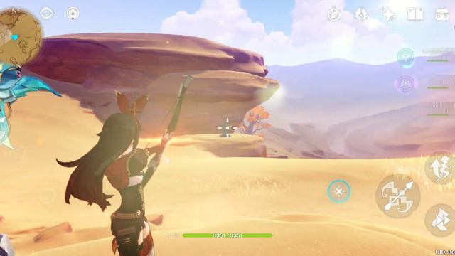 Genshin Impact: Pyro Tower in Land of Lower Setekh смотреть онлайн