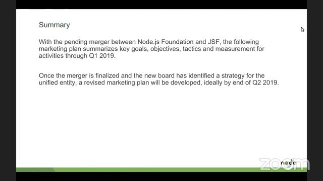 Node.js Foundation - February board meeting смотреть онлайн
