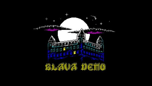 Blava Demo 128 - RumatiSoft/Busy [#zx spectrum] смотреть онлайн