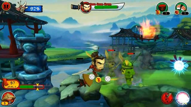 Samurai vs Zombies Defense 2 Intro Wave 1-5 Ep.1 (Action Game) смотреть онлайн