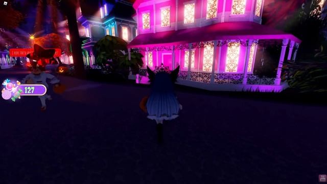 A Halloween NIGHT in Roblox Royale High! смотреть онлайн