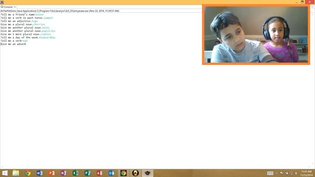 Random "Vlog?": Mad Libs with Nora (Simple Java Game) смотреть онлайн